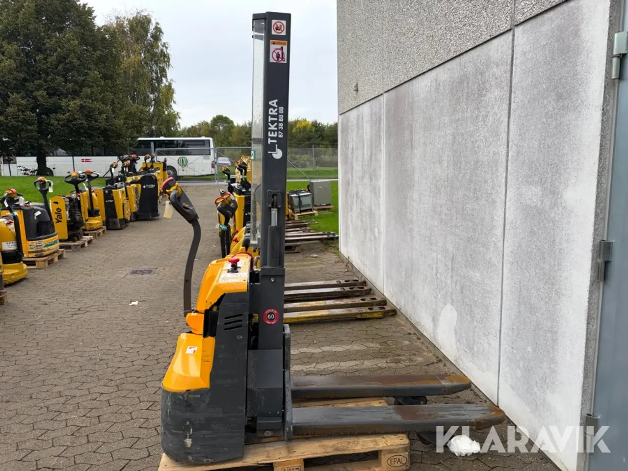Billede 5 - El stabler Electric stacker 1000kg 1 styk