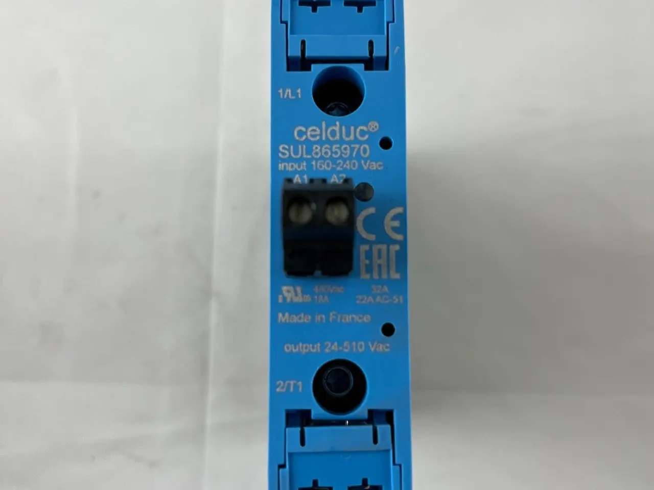 Billede 9 - Celduc SUL865970 Solid State kontaktor relæ 32A