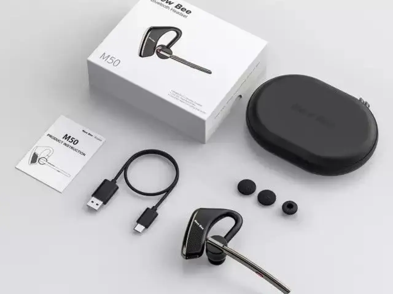 Billede 7 - New Bee M50 Bluetooth headset.