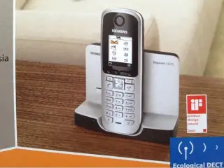 trådløsetelefoner 2 sæt (4 telf