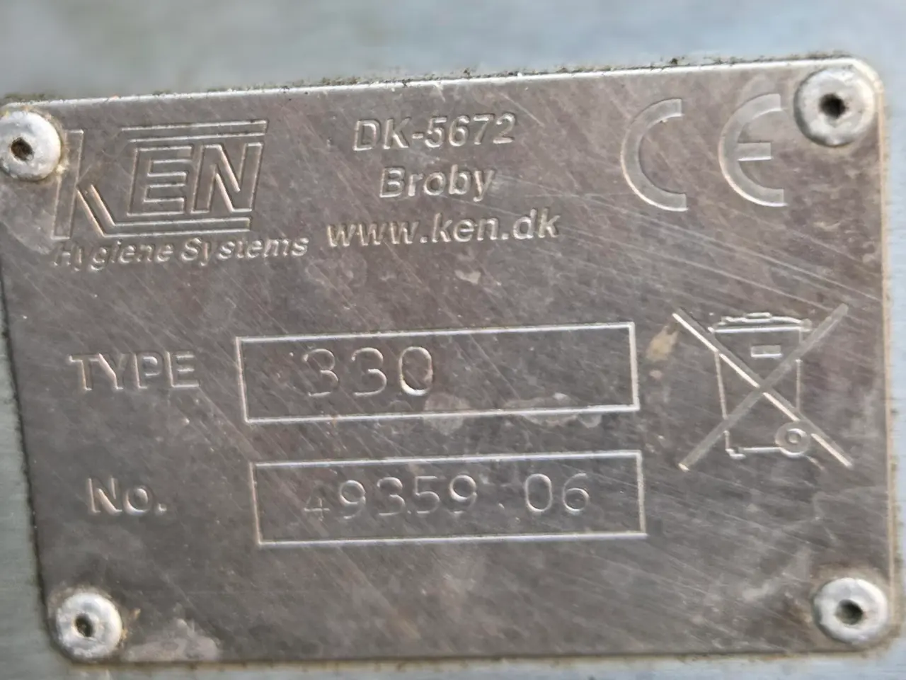 Billede 4 - industri opvaskemaskine KEN Gazelle 330