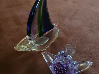 Smuk vintage glaskunst – Fejlfri Murano-stil (Sejl