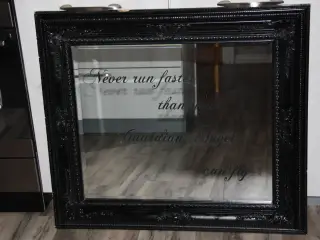 Spejl facetslebet 86 x 76 cm