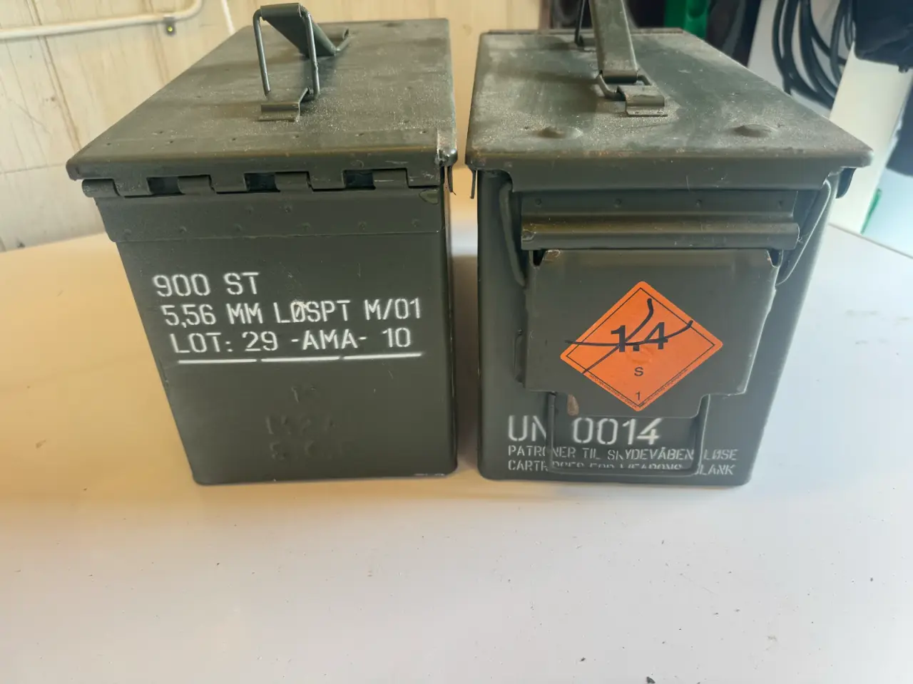 Billede 1 - Ammunition kasse metal