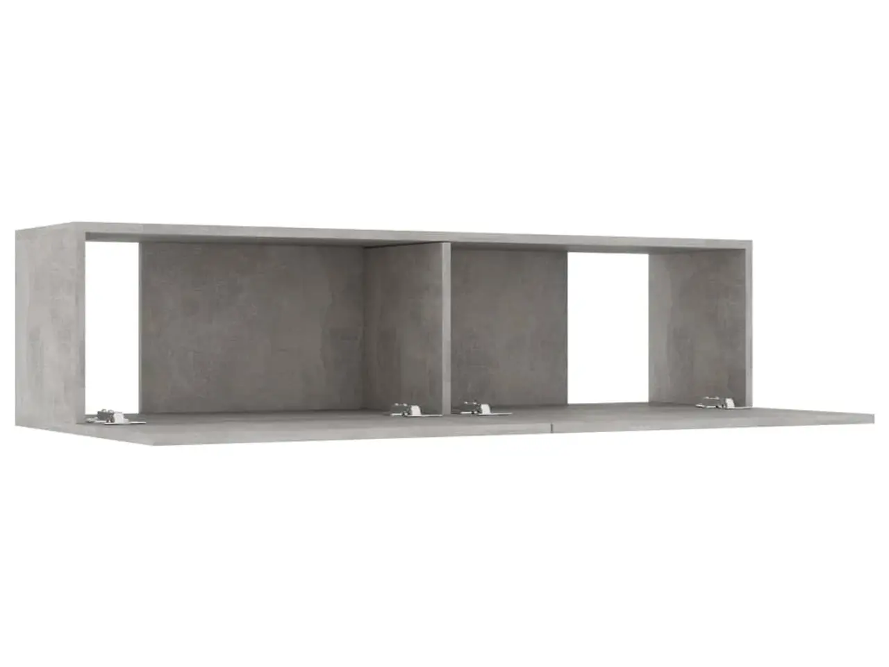 Billede 5 - Væghængt TV-bord 120 x 30 x 30 cm - betongrå
