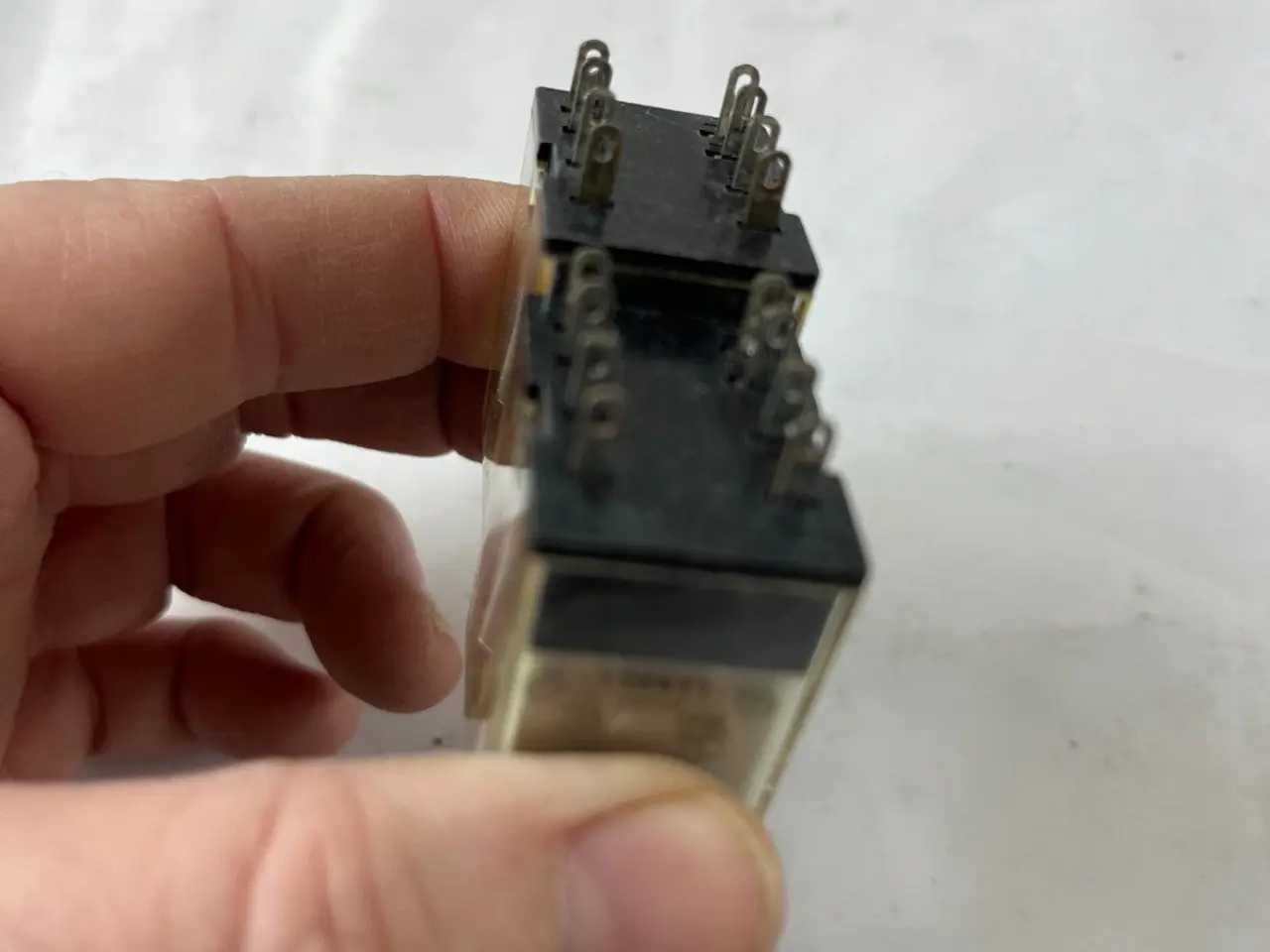 Billede 6 - Omron MY2N-D2 relæ 24V DC DPDT Plug‑In – parti of