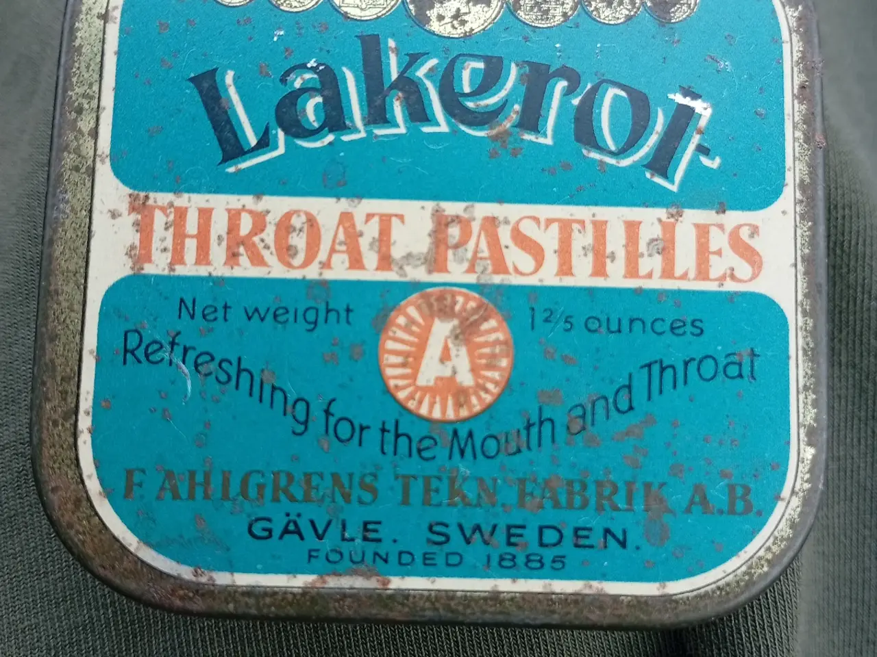 Billede 1 - Lakerol metal æske