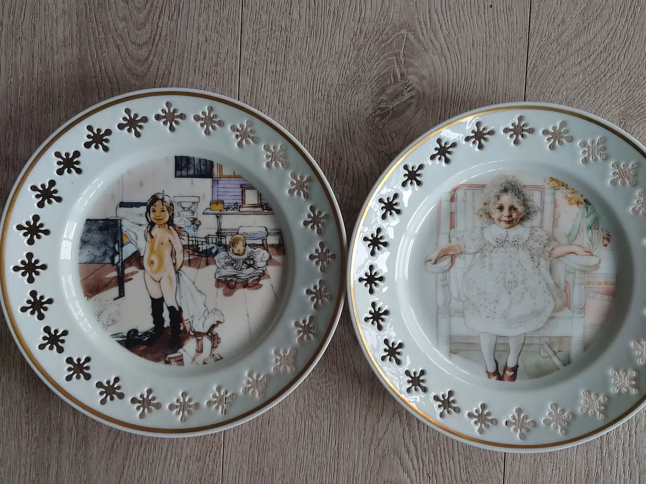 Billede 3 - Bing og Grøndahl  Carl Larson platter 8 styk
