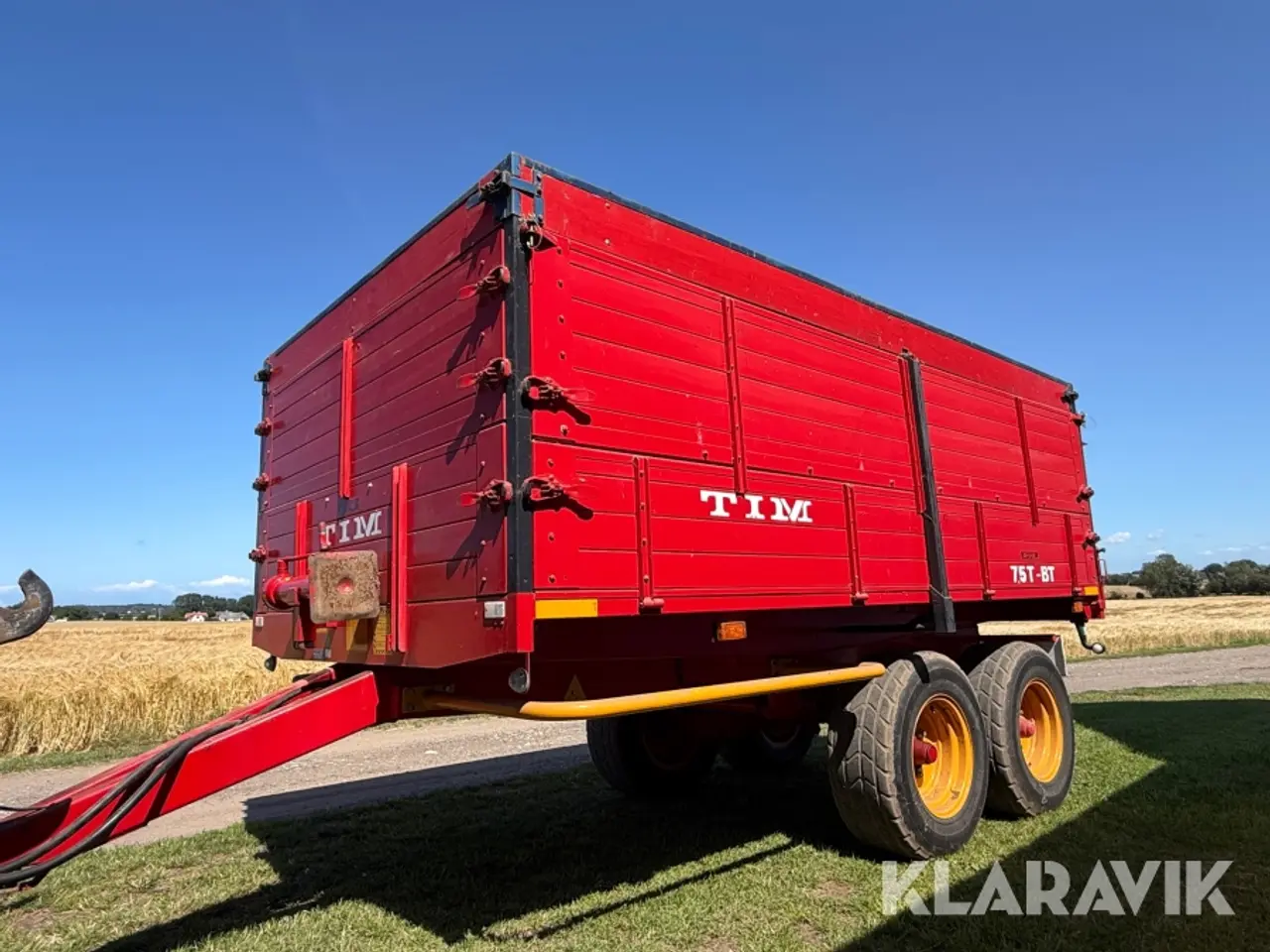 Billede 1 - Tipvogn TIM 7,5T-BT Hydraulisk tip