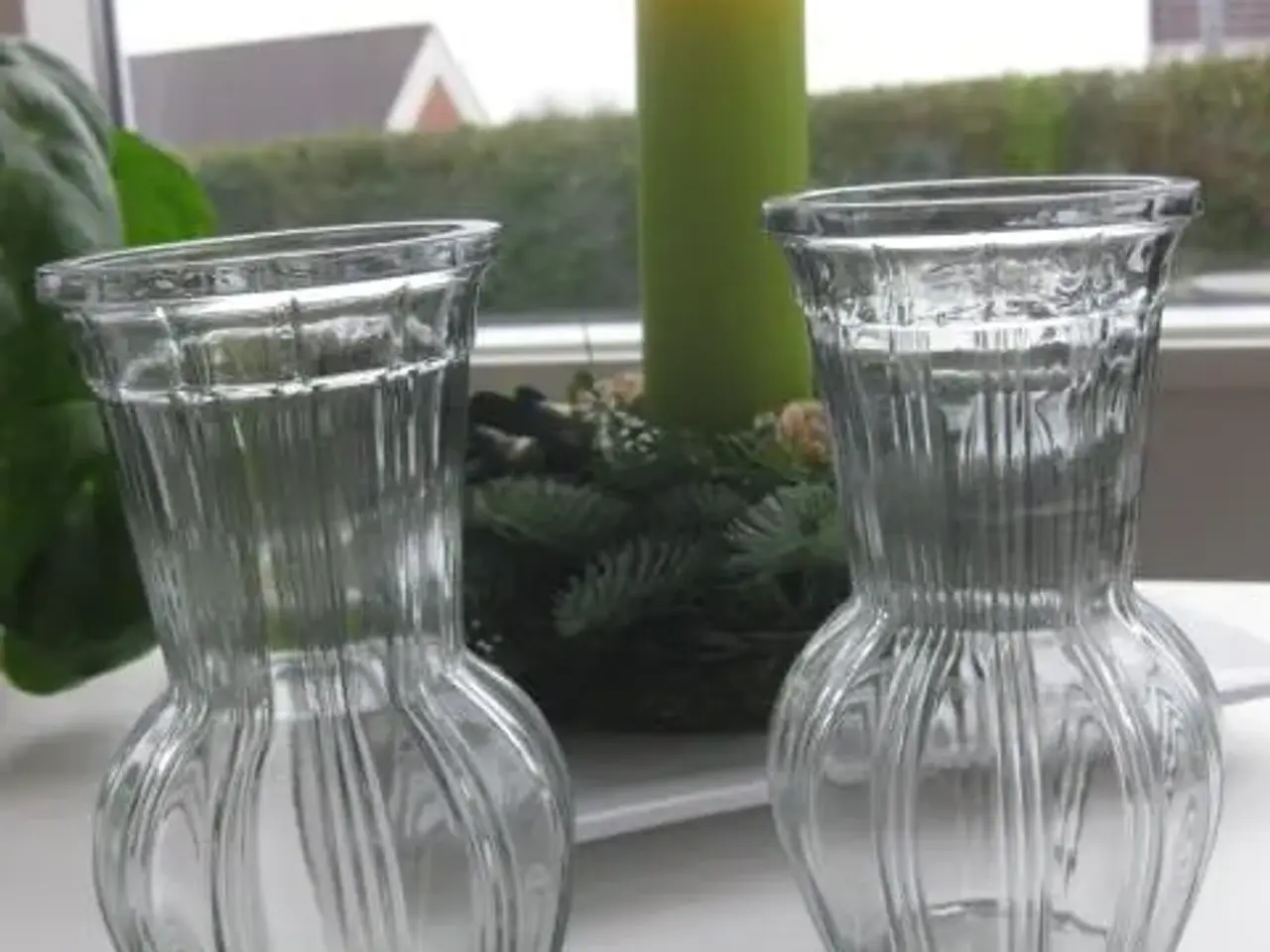 Billede 2 - Blomsterglas, Hospitalsvaser -Holmegård