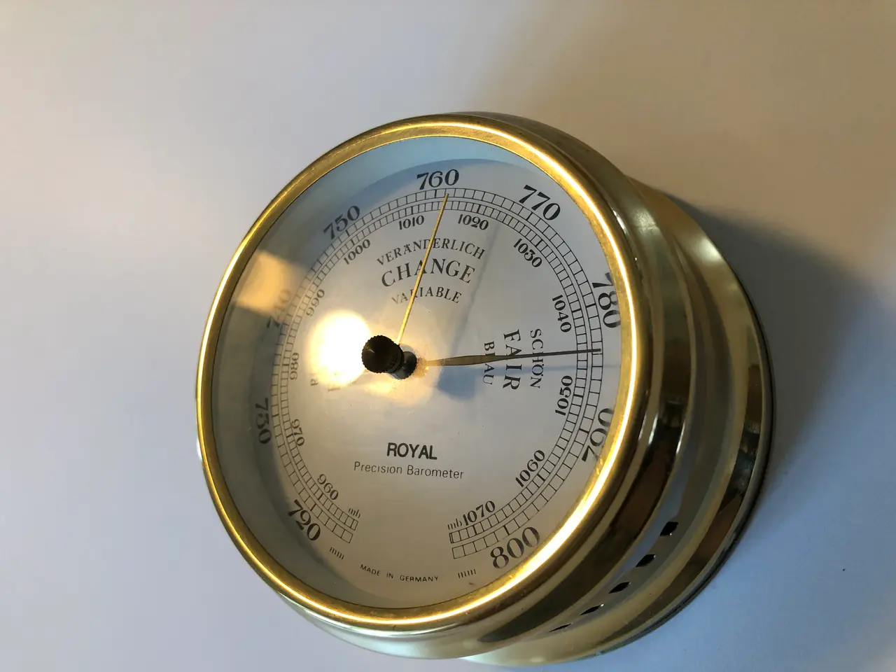 Billede 8 - Skibsbarometer fra Royal, made in Germany