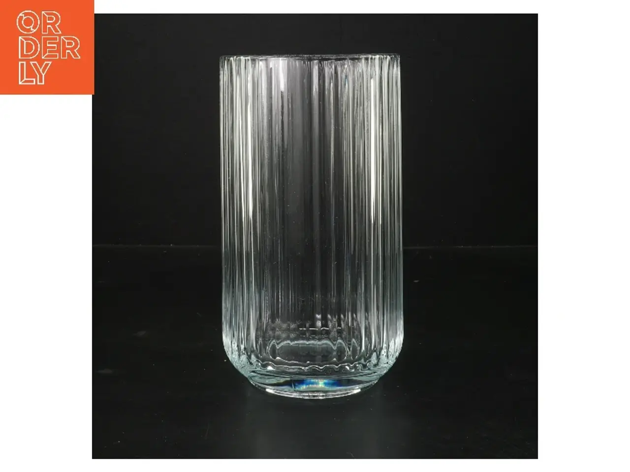 Billede 1 - Lyngby glas vase 20 cm fra Lyngby (str. 20 cm)