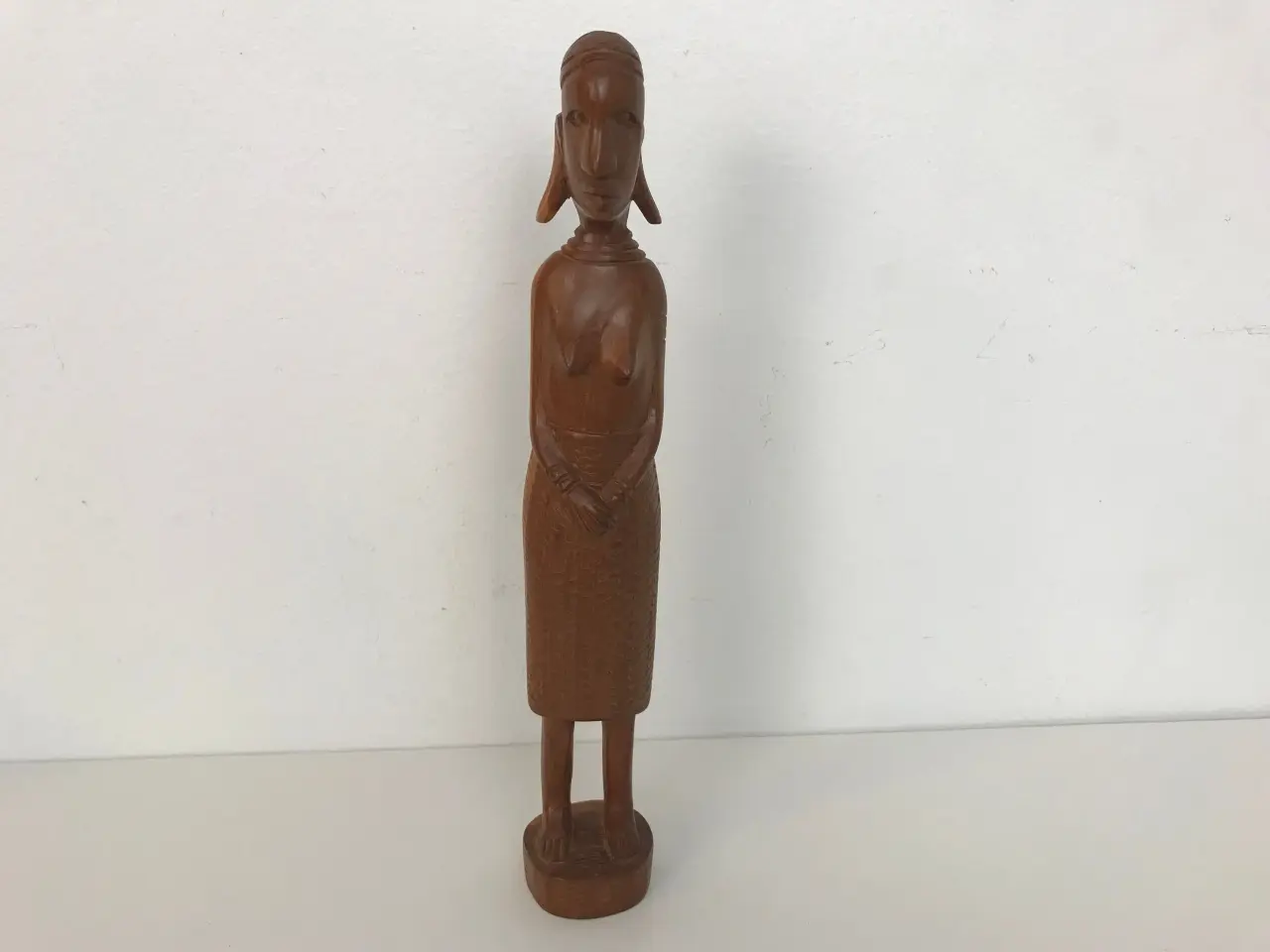 Billede 1 - Flot afrikansk træfigur