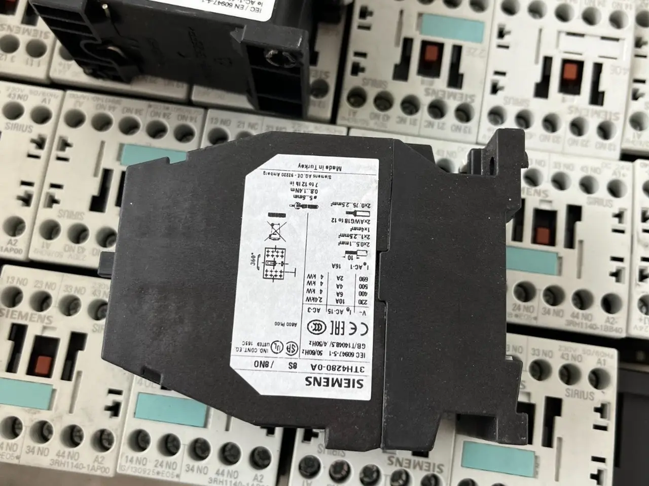 Billede 14 - Siemens SIRIUS kontaktor relæ parti 35pcs 3RH1140