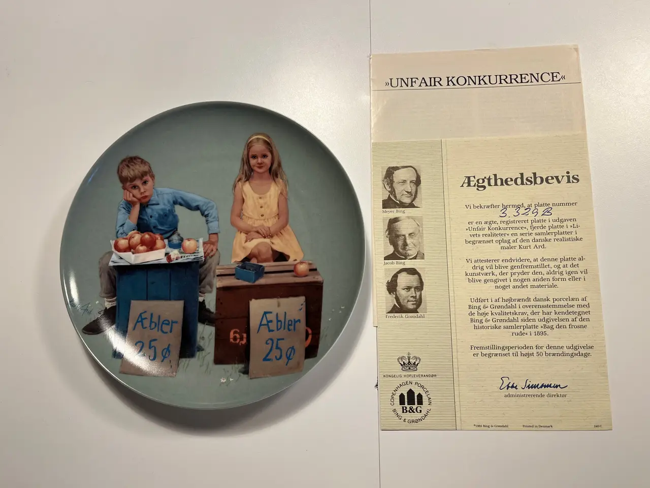 Billede 5 - Komplet sæt - Bing og Grøndahl “Livets realiteter”