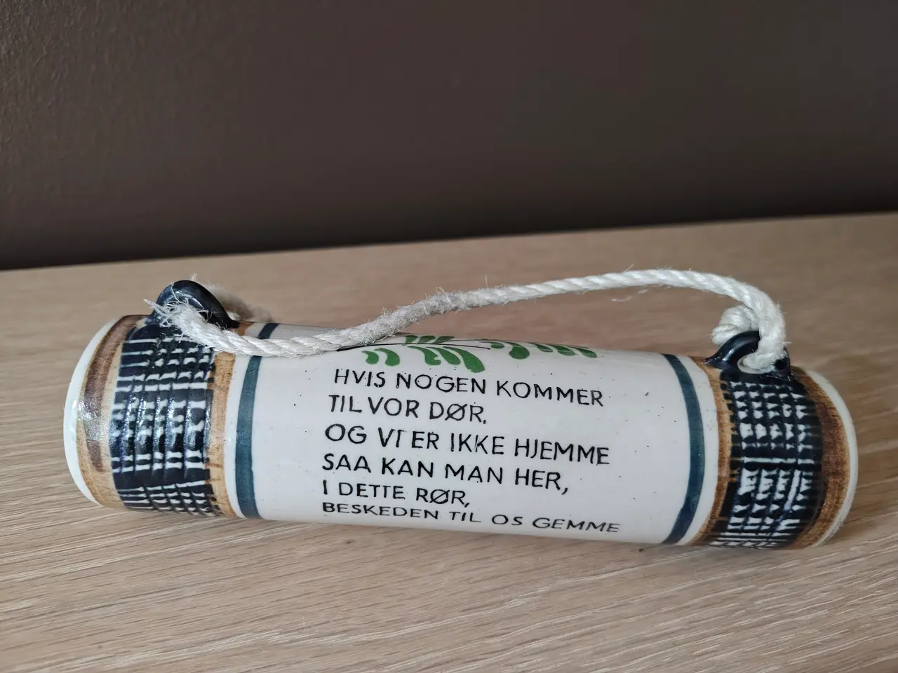 Billede 1 - Sjov Aksini beskedholder