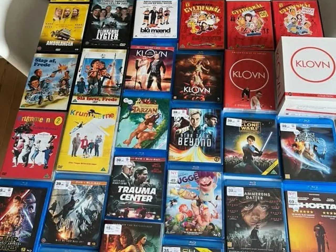 Billede 1 - Stor dansk DVD & Blu-ray samling – 50+ film og udg