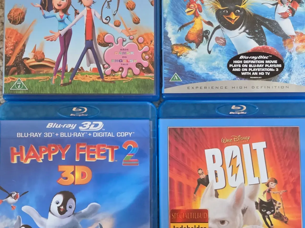 Billede 1 - Børnefilm på Blu-ray 