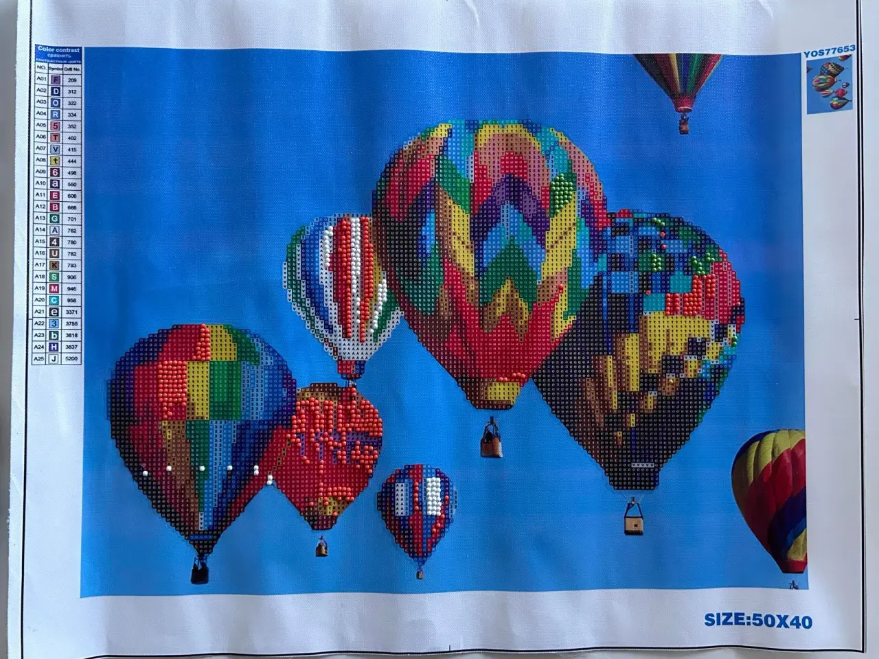 Billede 2 - Diamond Art 40 x 50 cm, 2 motiver