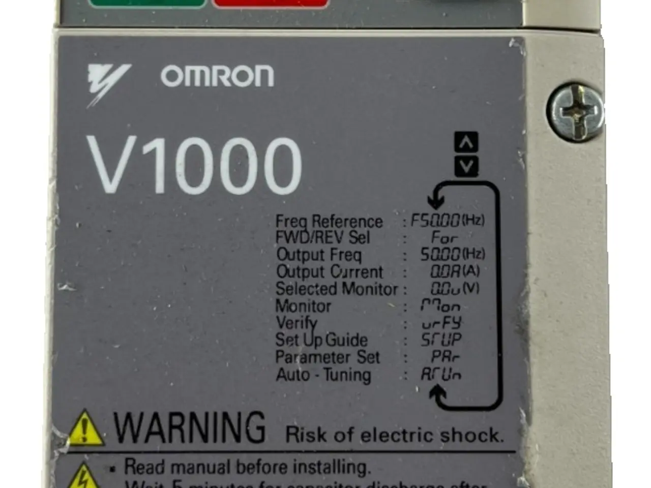 Billede 1 - Omron V1000 CIMR-VZAB0P4BAA Inverter Drive 0.55kW