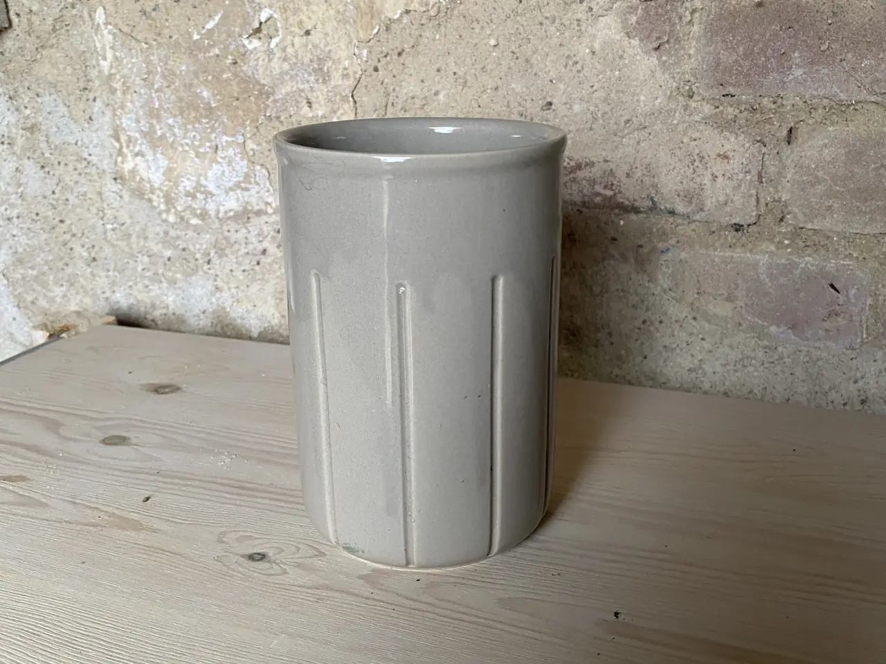 Billede 1 - Vase/ krukke til køkkenting