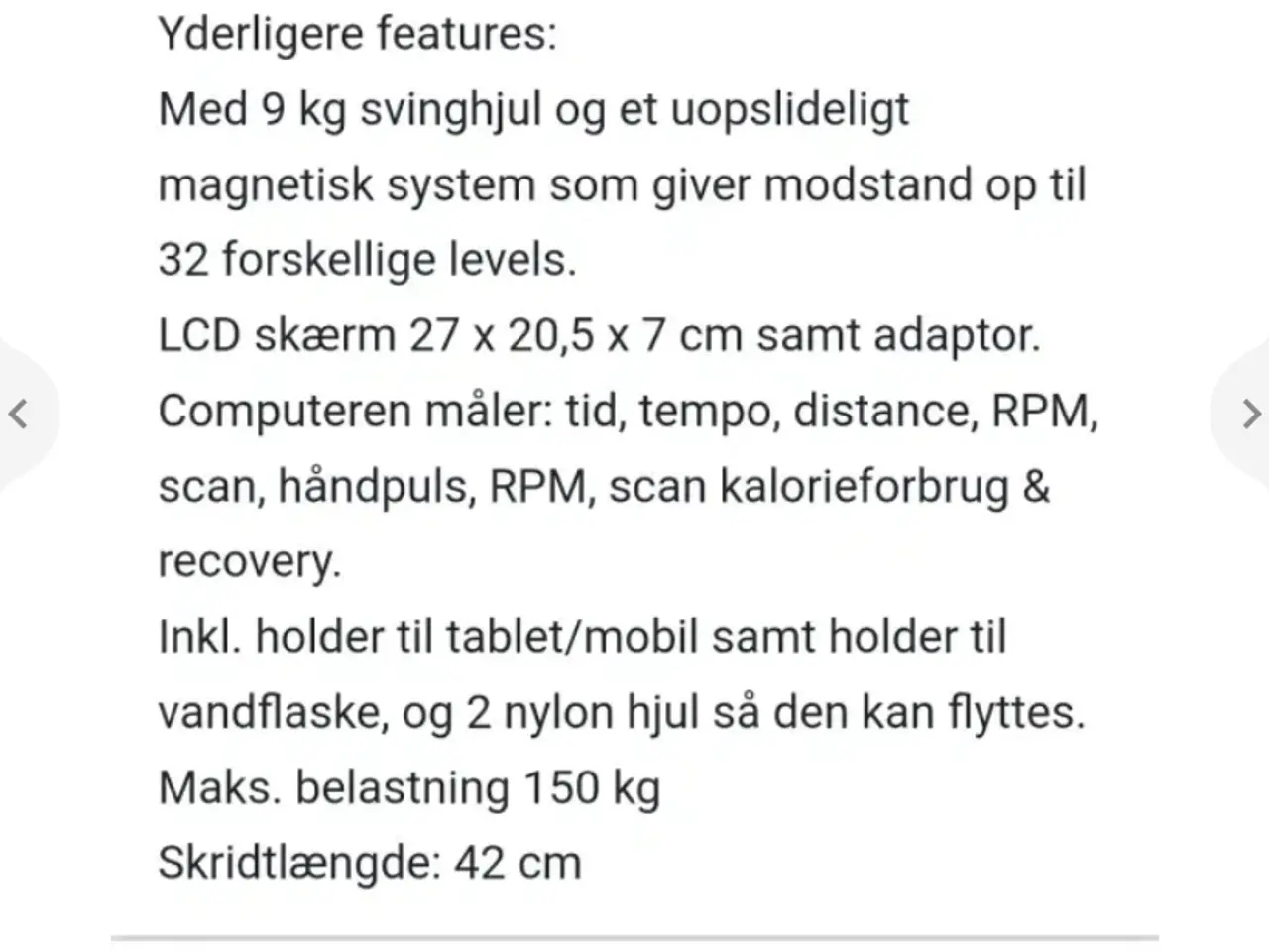 Billede 9 - Flot crossmaskine-In shape pro sælges..