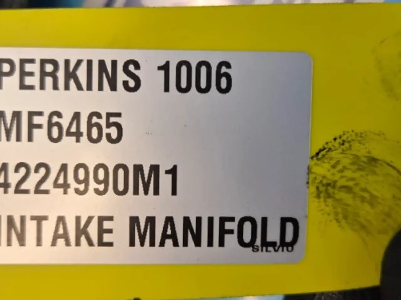 Billede 17 - Perkins 1006 Indsugningmanifold 4224990M1