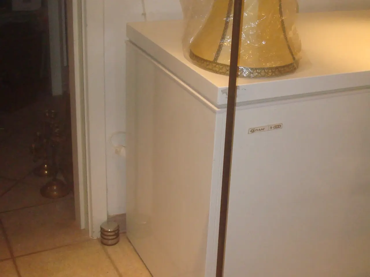 Billede 1 - STANDERLAMPE fra ca 1930, ca 130 cm høj