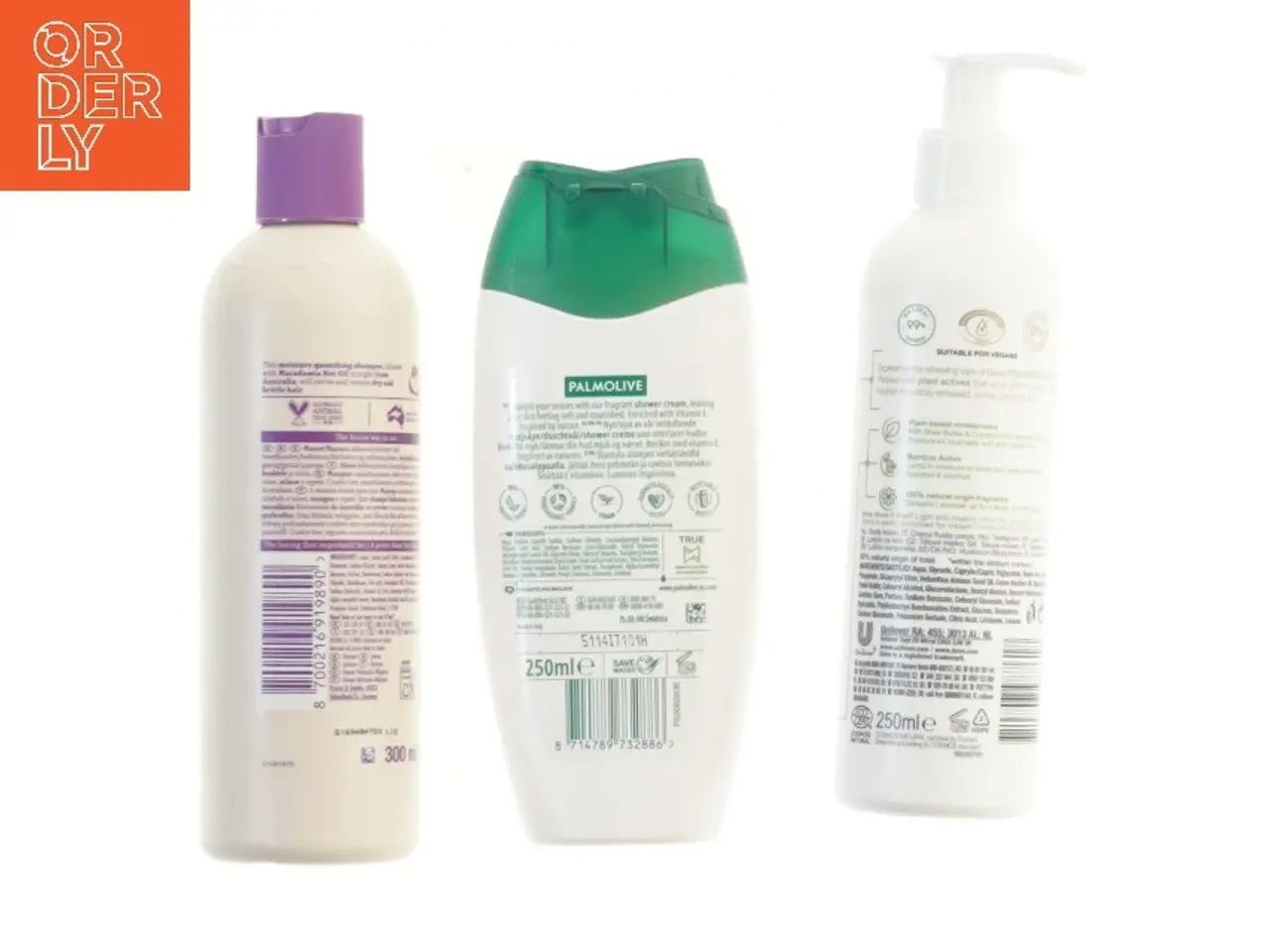 Billede 2 - Sæt af shampoo, shower gel og body lotion (str. 3 stk 19,5 cm)