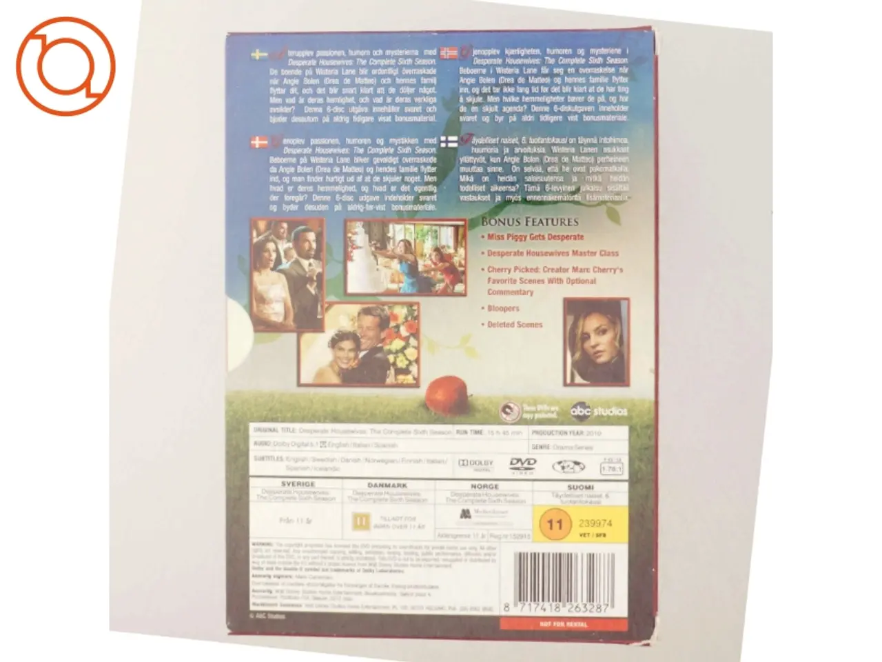 Billede 3 - Desperate Housewives - Season 6 - DVD /tv Series /dvd