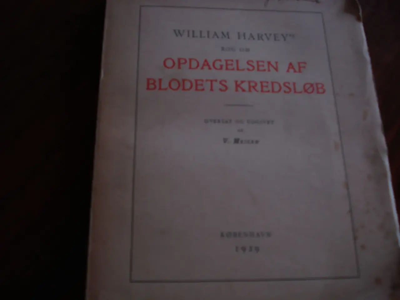 Billede 1 - Opdagelsen af Blodets Kredsløb