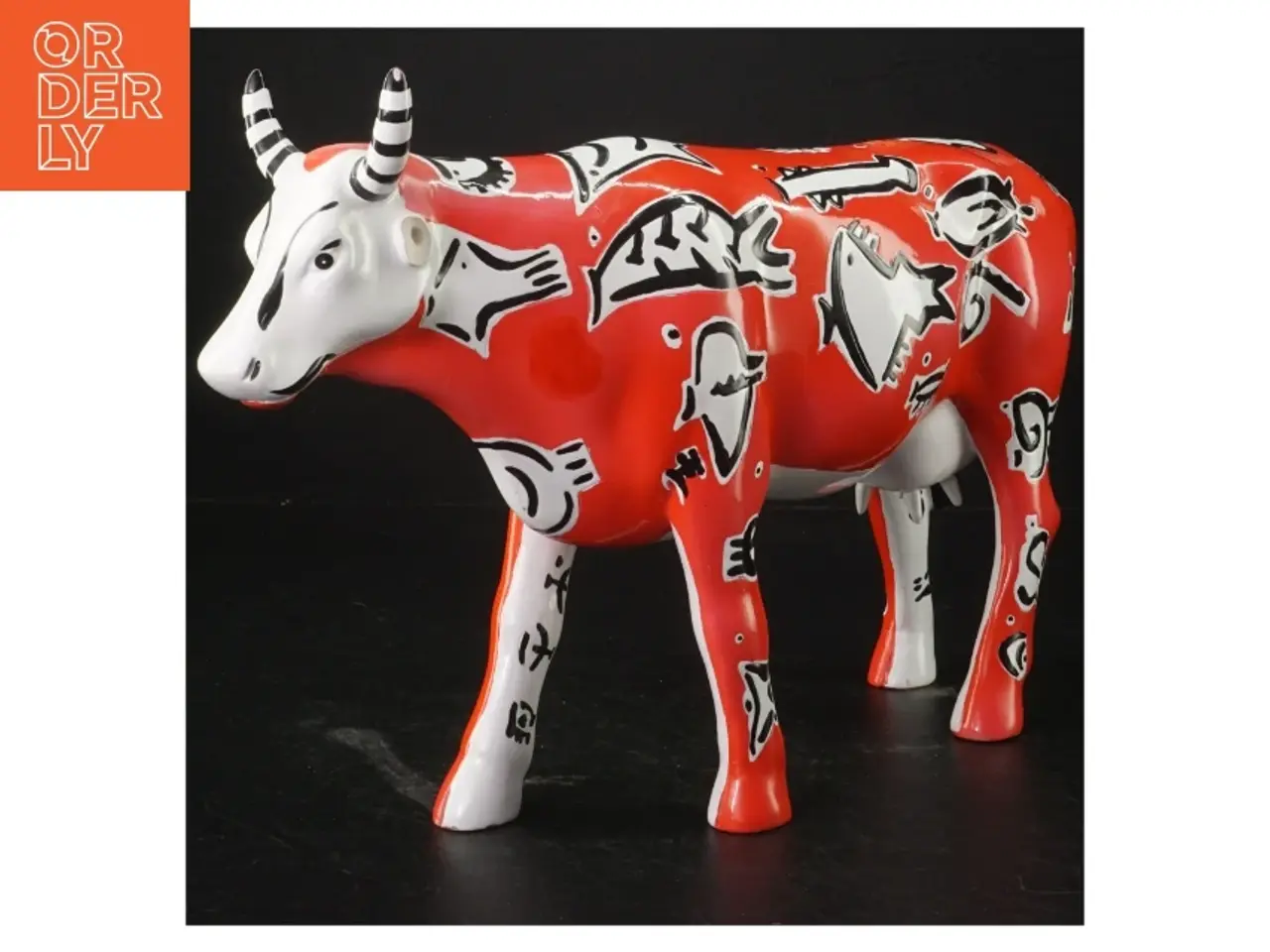 Billede 1 - Kunst ko (str. 30 cm)