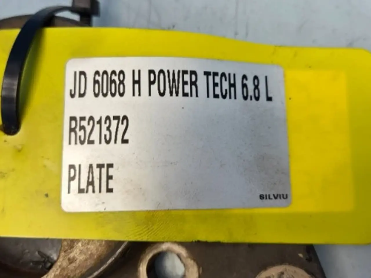 Billede 11 - John Deere 6068 Plade R521372
