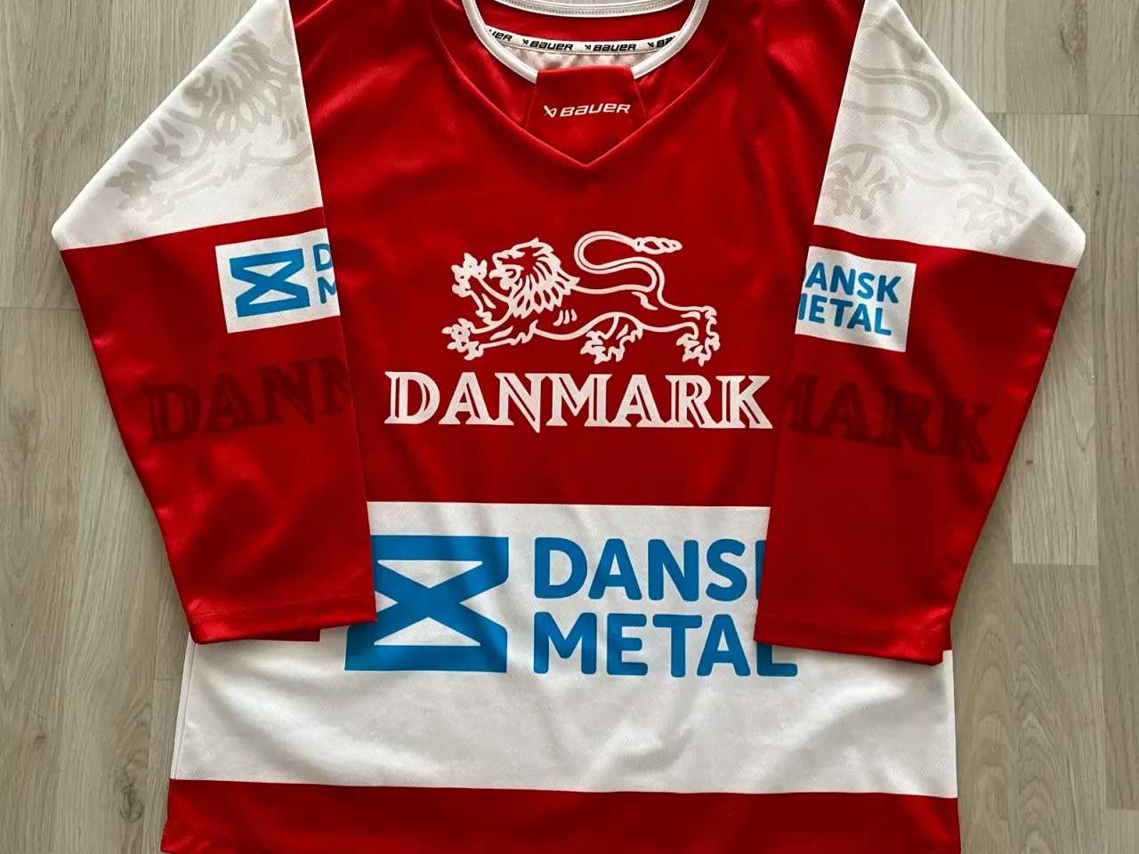 Billede 1 - Mathias Seldrup - Danmark ishockeytrøje - YXL