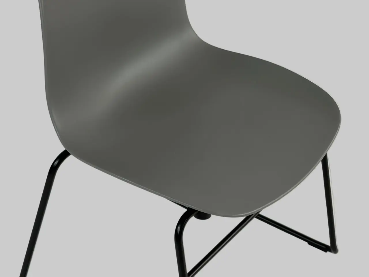 Billede 6 - Normann Copenhagen Form Stol – Grå/Sort Stel