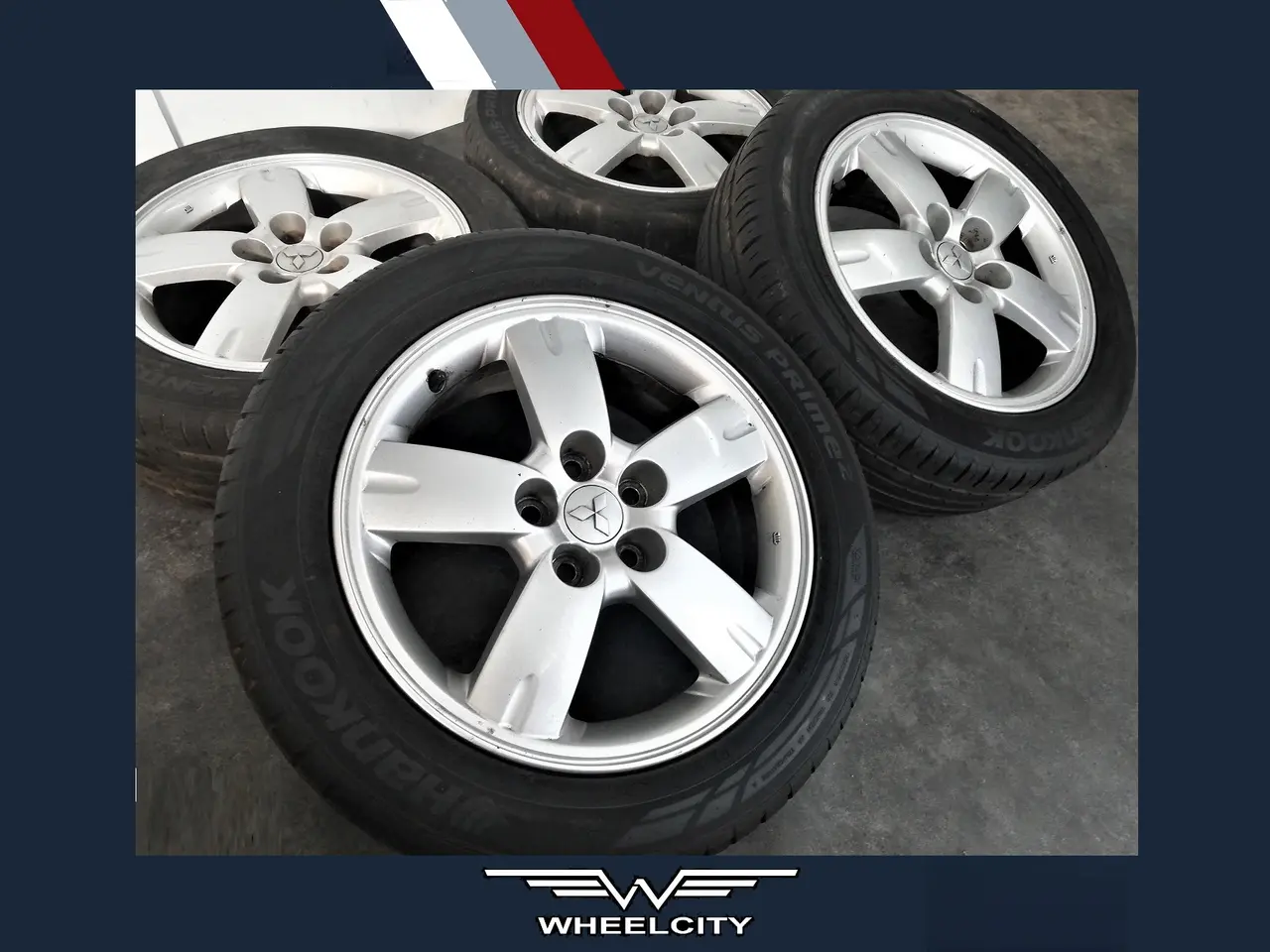 Billede 1 - 5x114,3 17" ET38 Mitsubishi Outlander sommerhjul