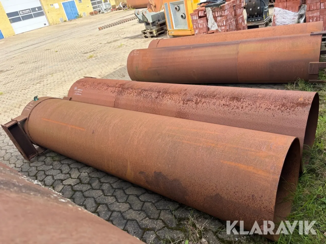 Billede 8 - Casing jern rør Ø. 3000x680mm 2 styk