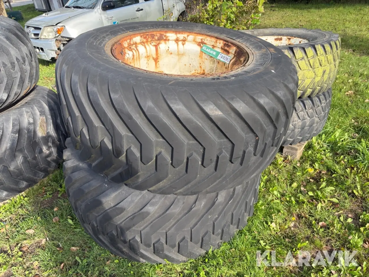 Billede 1 - Traktordæk Trelleborg Twin 404 2 Styk