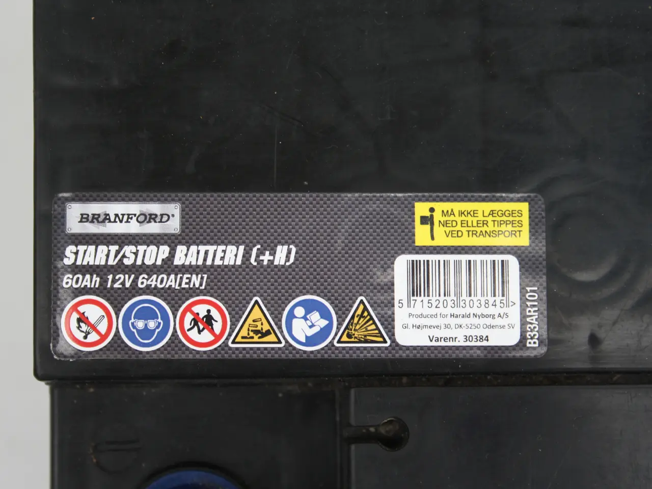 Billede 2 - Start/stop batterie 12 v-60Ah-640A(EN)