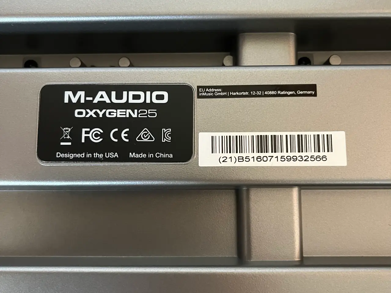 Billede 4 - M-Audio Oxygen25, MIDI keyboard 
