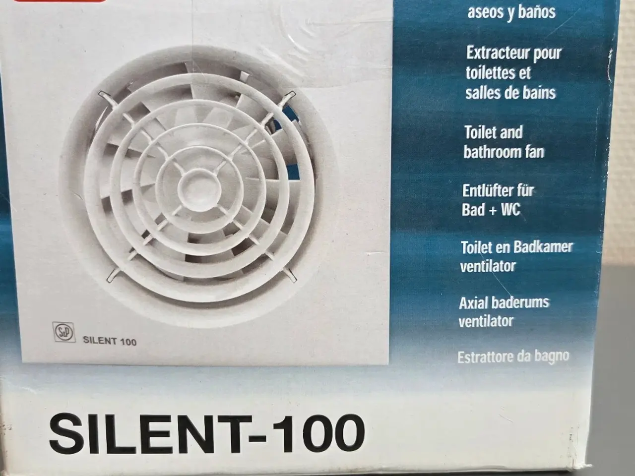 Billede 1 - Thermex Silent 100CZ badventilator, Ø100 mm, hvid