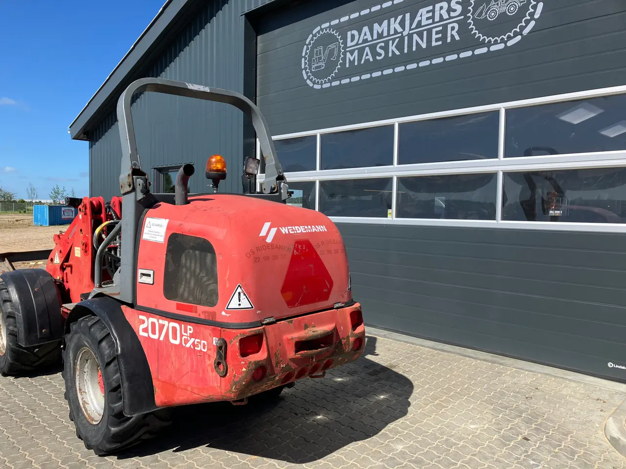 Billede 3 - Weidemann 2070CX50 løfter 18-2000kg stærk maskine