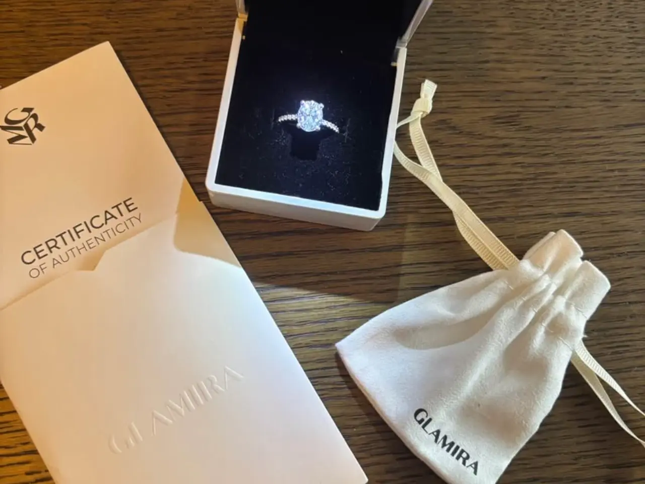 Billede 2 - Forlovelsesring sølv 
