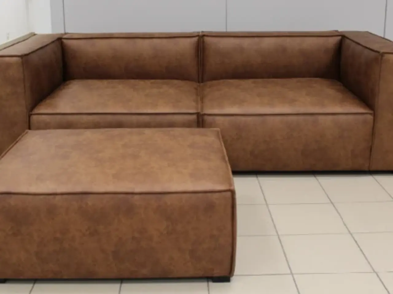 Billede 1 - Super fed modulsofa med puff