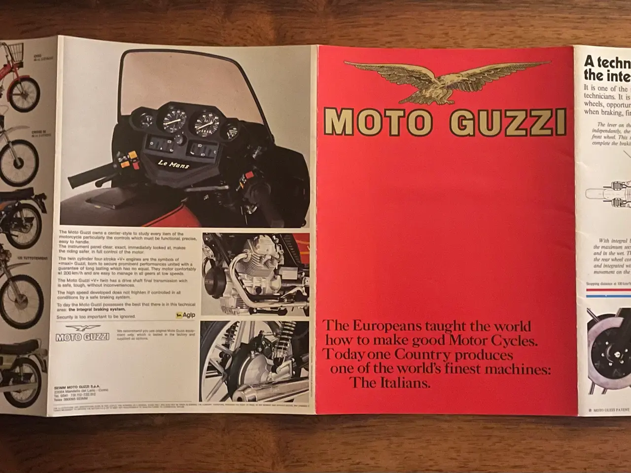 Billede 4 - Moto Guzzi brochure