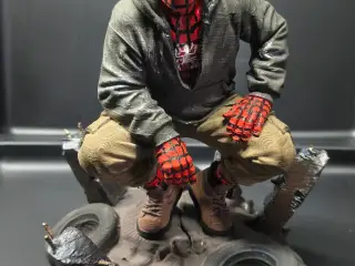 Håndmalet Spider-Man figur – unik samlerfigur