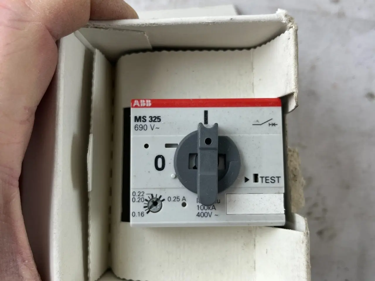 Billede 6 - ABB MS325-0.25 Manual Motor Starter 0.16–0.25A