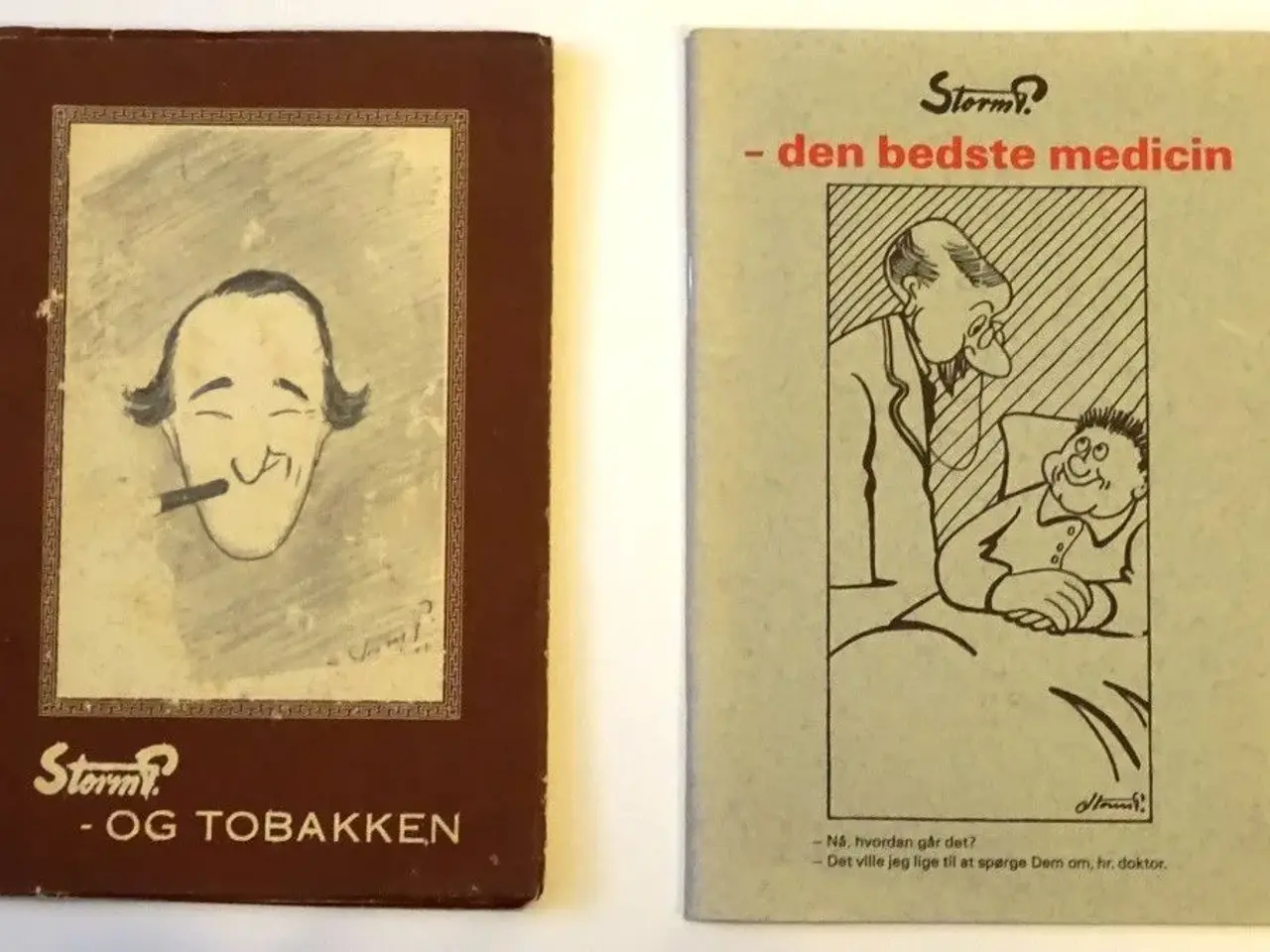 Billede 1 - Storm P bøger.