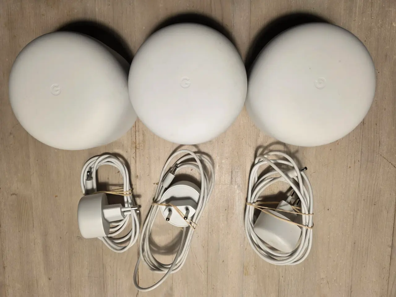 Billede 3 - Google Wifi mesh-routere med strømforsyninger
