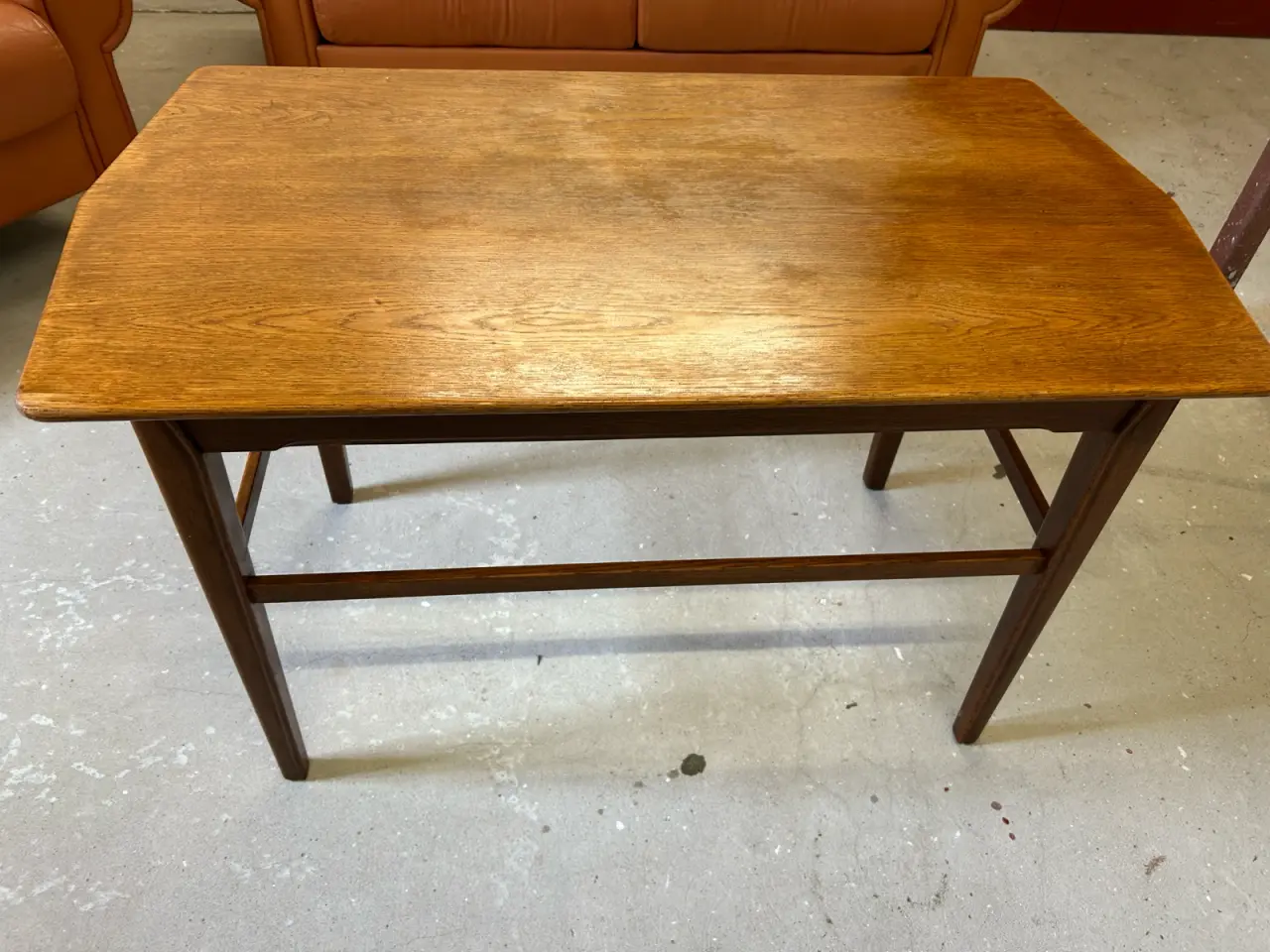 Billede 3 - Teaktræ MASSIV sofabord 100 x 55 x 60 cm